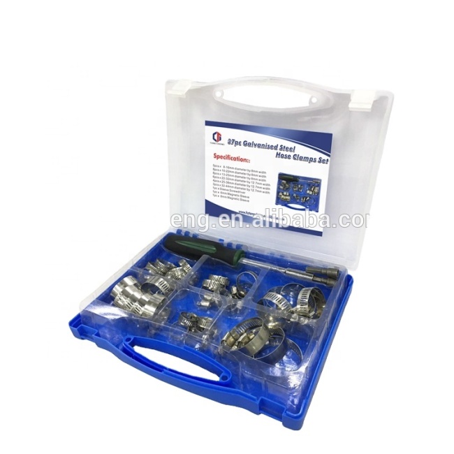 New Product 37pc Adjustable Hose Clamp Assortment