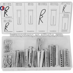 150pc Hot sales Zinc Plated Galvanized Stainless Steel Hair Pin Assortment Kit