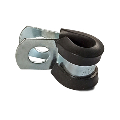 TC-3061 42 pc clamp kit/assorted rubber black rubber hose clamps black