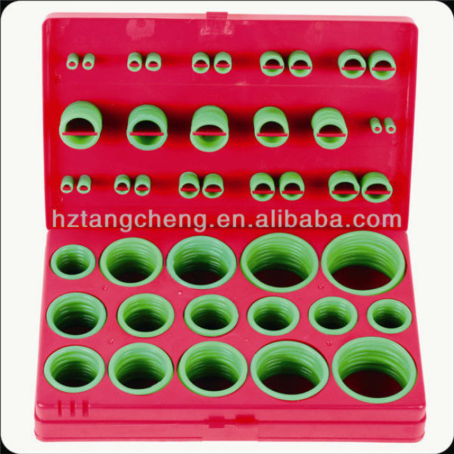 Rohs Certification TC 420pc Green Liquid O Ring Assortment of China