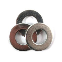 TC1074 Excellent Stainless Steel Flat Washer Gasket M4 flat and lock washer set On the surface of galvanized