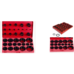 TC-3024  407pc clear silicone O ring assortment kit sae Imperial repair box
