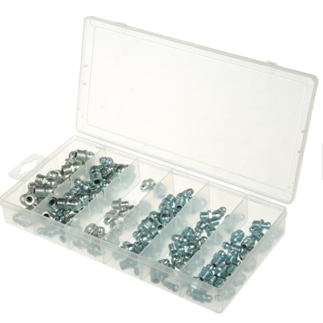 TC-1090 BV certification 110pc high quality assorted M10x1 grease nipple
