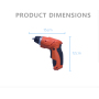 3.6V Rechargeable Battery-Powered Electric Screwdriver Cordless Power Tools Drill