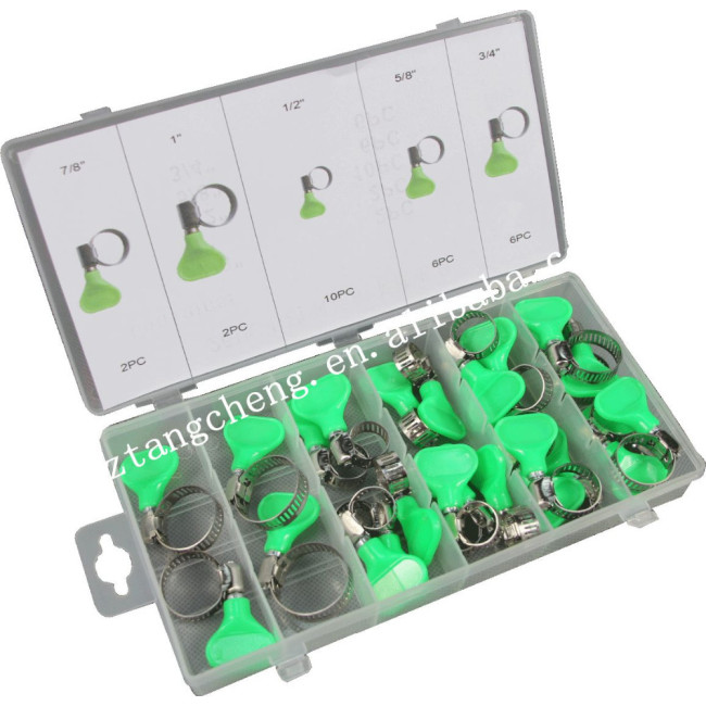 Color Stainless Steel Fuel Line Pinch Clamp set