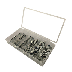 TC-1054 146pc carbon steel Insert Lock Nut Kit