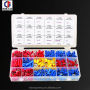 435pc Seal Electric Tubing Sleeve Heat Shrink Wire Connector Terminals Set