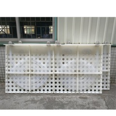 Corrosion resistant heat and cold exchanger