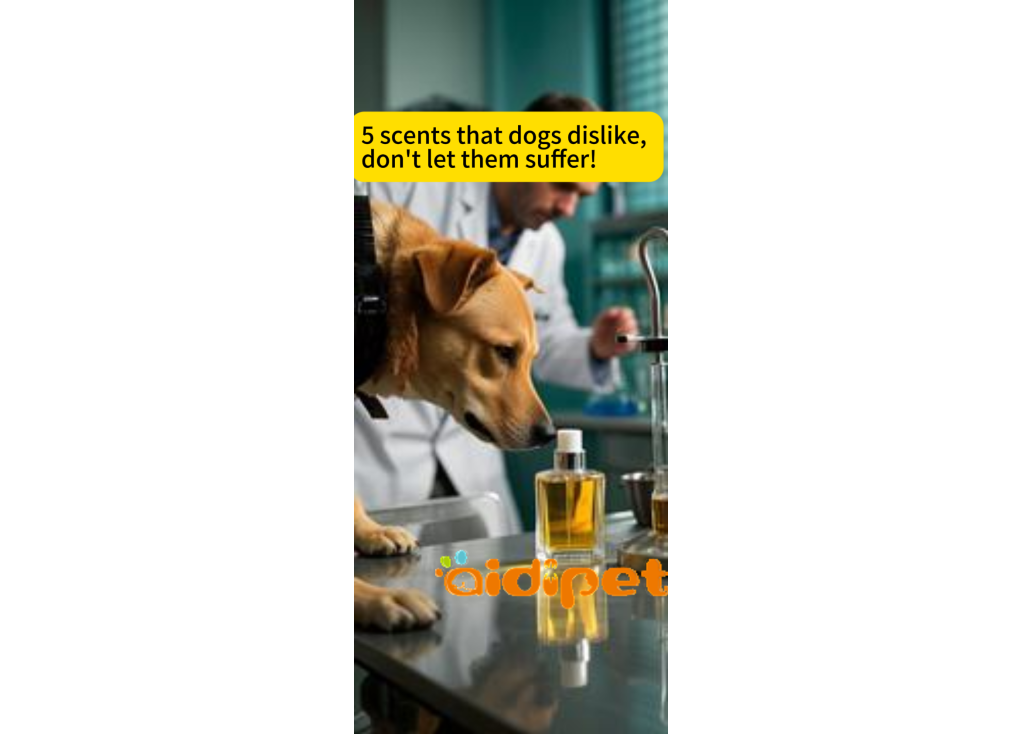 5 scents that dogs dislike, don't let them suffer!