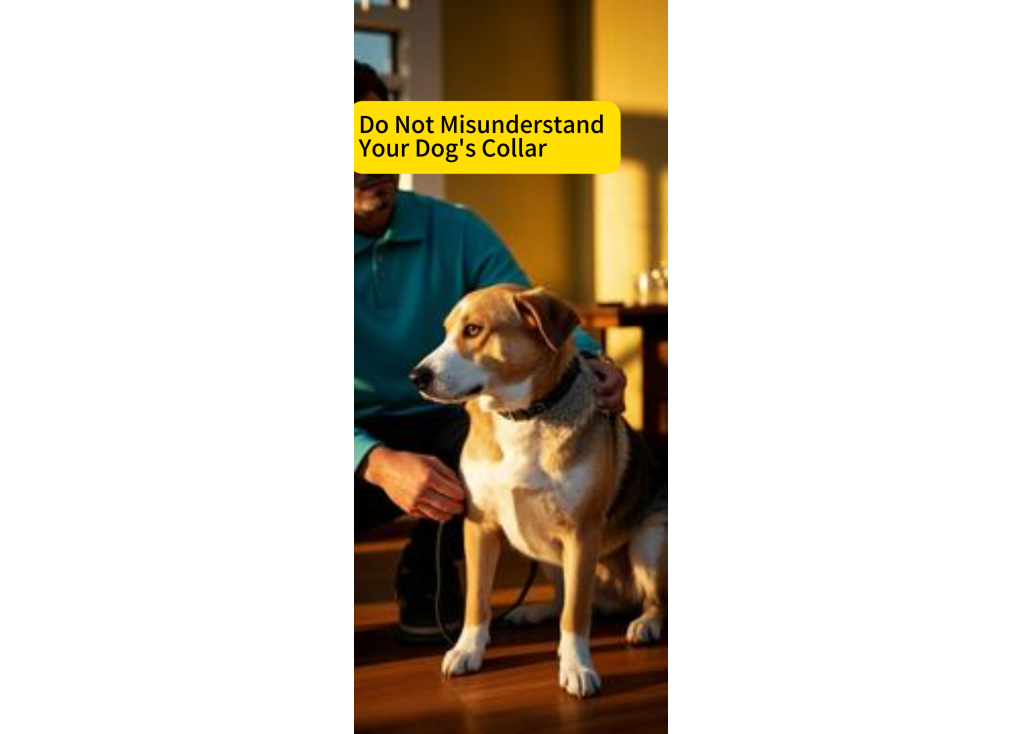 Do Not Misunderstand Your Dog's Collar