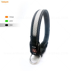 wholesale collares de perro de etiqueta privada con brillo personalizado hebilla productos para mascotas collar de perro con luz led para perros