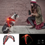 Soft Padded RGB Led Dog Harness H7