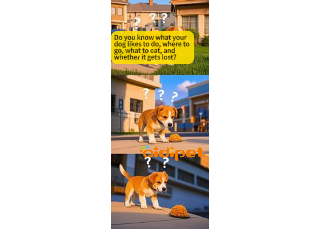 Do you know what your dog likes to do, where to go, what to eat, and whether it gets lost?