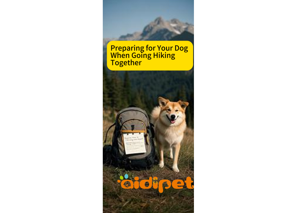 Preparing for Your Dog When Going Hiking Together 