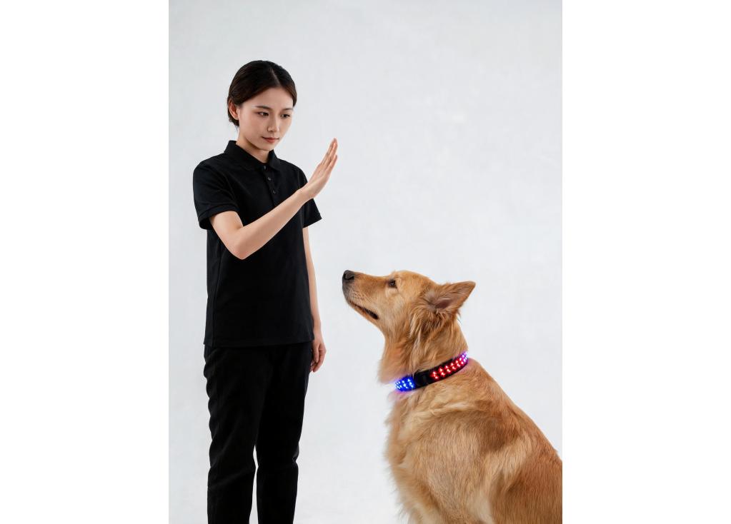 Can different flash patterns be assigned to specific commands in training?