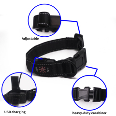 Smart APP Led Controlled Dog Collar DIY Text Led Dog Collar Display LED screen magic fashion pet collar C25P