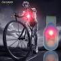 Portable Led Magnetic Light Clip on Clothes Light for Running Night Safety Waterproof Flashing Camping Hiking Light