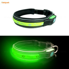 Wholesale Custom New Pet Collar Accessories for Dogs and Cats Anti-lost LED Light Dog Tag