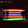 Waterproof Colorful Pink Dog Collar with Led Glow Flashing Pet Dog Collars ABS Buckle Bright Dog Collar