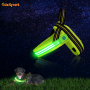 Light Up Dog Harness Luxury Pet Dog Vest Chest LED Dog Harness Reflective for Night Walking Jogging