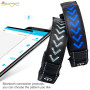 AIDI Flashing Customized Logo Printed LED Armband USB Flashing Sport Led Safety Armband Light Up Arm Band Bracelet