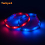 Night Safety LED Dogs Collar,Nlon Lights Flashing Glow In Dark Electric Pet Coolars 6Colors Pet Supplies Dog Cat Leash Dropship