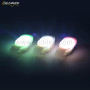 Convenient Portable Led Magnetic Clip Light Outdoor Camping Foldable Flashlight Clip On Small Accessory Light