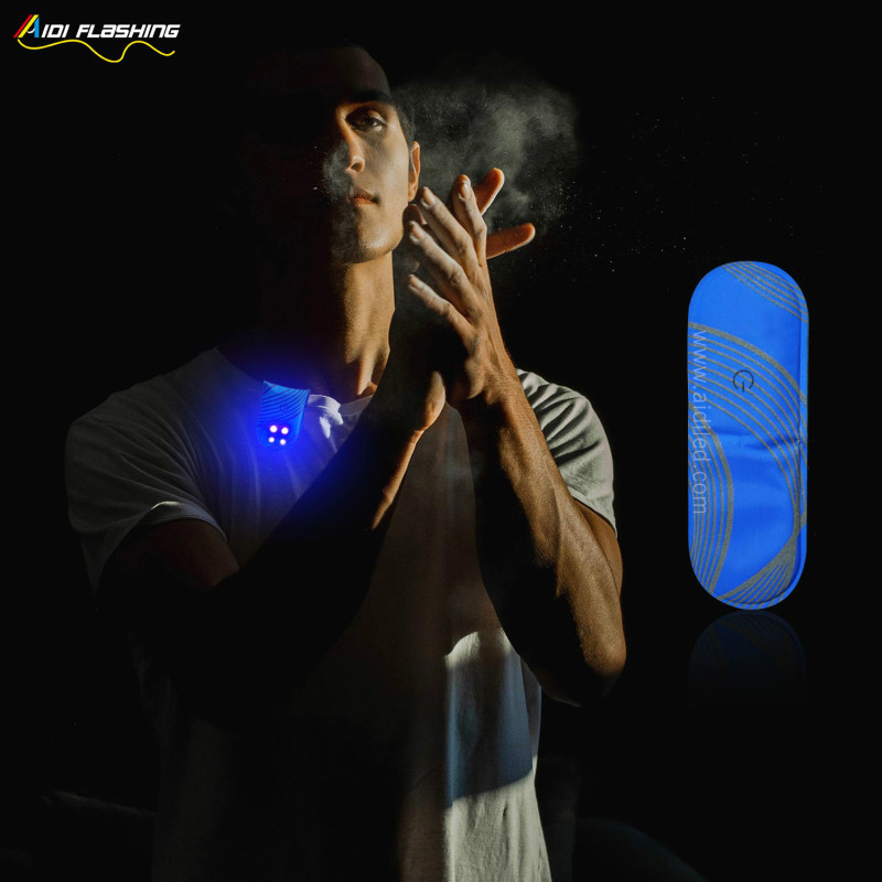 Small Clip on Light for Night Sport Activity Led Magnet Light Jogging Running Warning Light