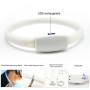 Led Dog Collar Rechargeable Fashion Led Pet Dog Luminous Collar Usb Rechargeable RGB Silicone Collar