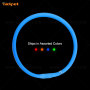 Led Dog Collar 2021 New Products Silicone Dog Collar Cat Necklace Pet Flashing Dog Led Collar Rechargeable