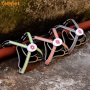 Wholesale China Manufacturer Reflective Army Dog Led  Harness USB Rechargeable Dog Harness with RGB Led Light