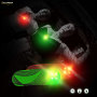 Safety Night Running Arm Wrist Strap Light / Shoe Clip Light
