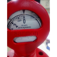 Type F flanged mud pump pressure gauge