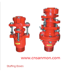 Double Packing cone packed API polished rod stuffing box