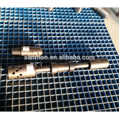 Screw type connector coiled tubing dimple connector