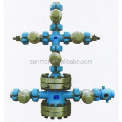 API 6A unitized wellhead and x-mas tree & equipment for oil production
