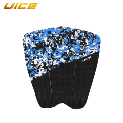 2021 new design camouflage green blue eva foam adhesive sup surf traction pad tail pad non-slip mat for surfboard