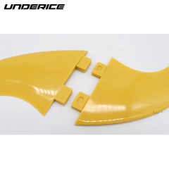 UICE Wholesale fiberglass sup paddle board surf fin fiberglass future fins twin honeycomb keel fins