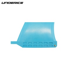 UICE Blue 9 Inch Inflatable SUP Surfboard Fin Lightweight Center Fin Quick Detachable PVC Single Surf Fins
