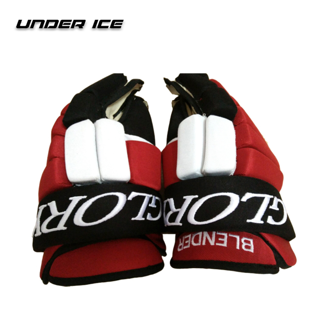 Professional customized ice hockey gloves lacrosse gloves