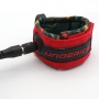 UNDERICE OEM High Strength Red Color Leg Rope Surfboard Leash With Ankle Cuff