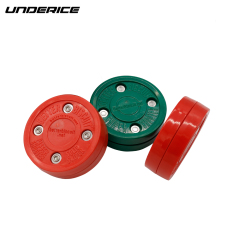 UICE Factory Wholesale Ice Hockey Puck Red Biscuit Roller Hockey Training Puck