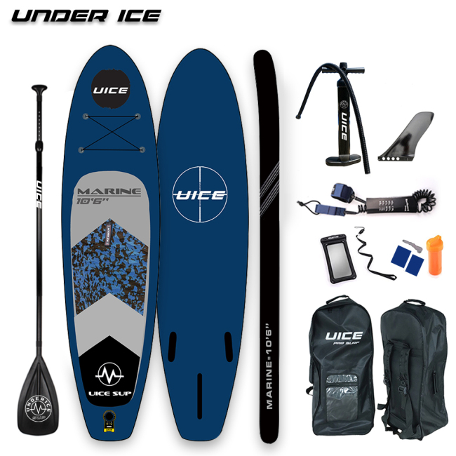 10'/10'6''/11' MARINE Series Custom Logo Double Layer Inflatable Stand Up Paddle Board iSUP Air board