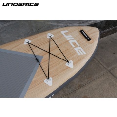 11'x33''x6''/335x84x15cm Hot-selling Wood Design  Inflatable Sup Stand Up Paddle Board ISUP