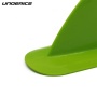 UICE design inflatable paddle board 4.5'' green glued fixed side fin with custom color