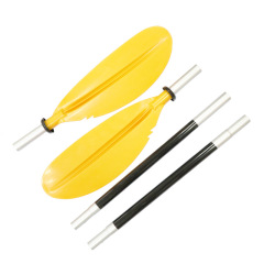 UNDERICE Best Price 4 Pieces Detachable Double Blade Sup Aluminum Paddle For Kayak Paddle Board