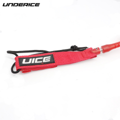 UNDERICE classic red, coiled, 8mm thickness, 10ft  custom logo stand up paddle board and inflatable paddle board