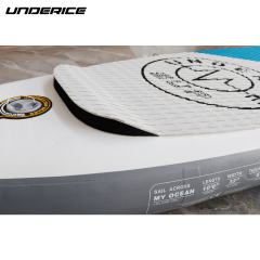 UICE 2021 Popular Design Wood look Inflatable SUP Stand Up Paddle Board with Premium sup Accessories