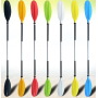 Colorful aluminum detachable four-piece inflatable boat kayak paddle