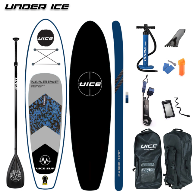 UICE 10X32X6 Travel Friendly SUP Inflatable Stand up Paddle Board For All Skill Levels